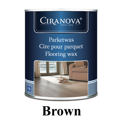 Ciranova Flooring Wax  BROWN 1L  1811  12205
